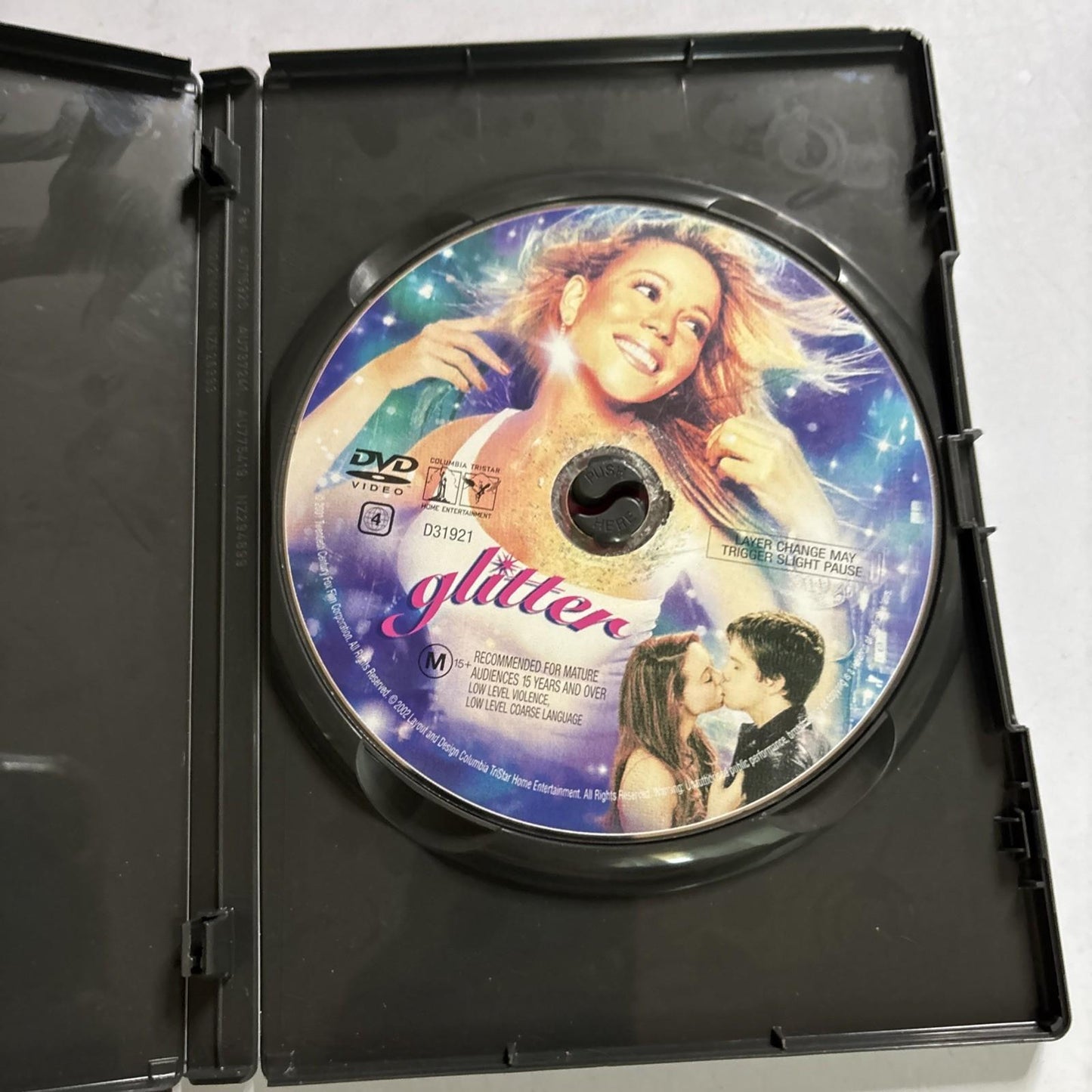 Glitter (DVD, 2001) Mariah Carey Region 4