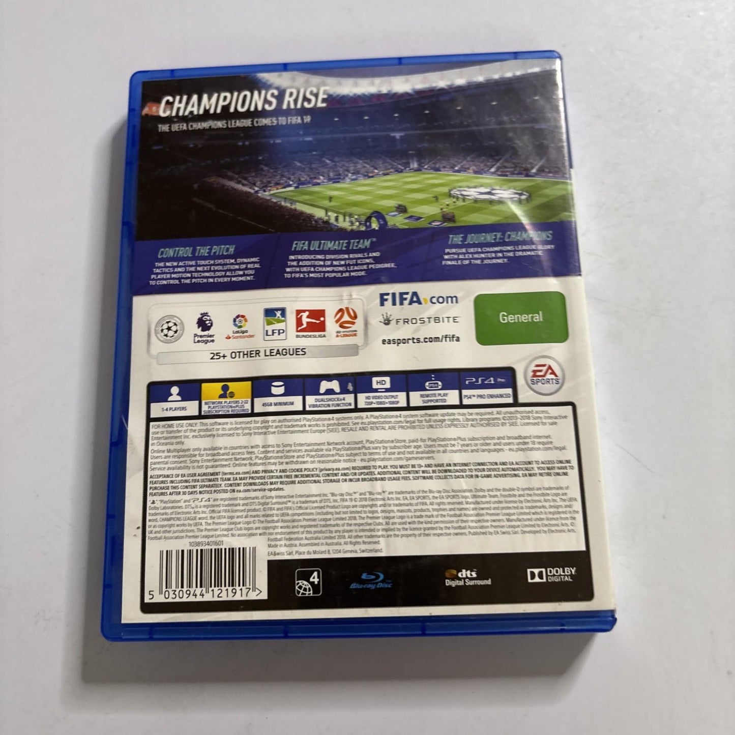 FIFA 19 Playstation 4 PS4 EA Sports Soccer Game