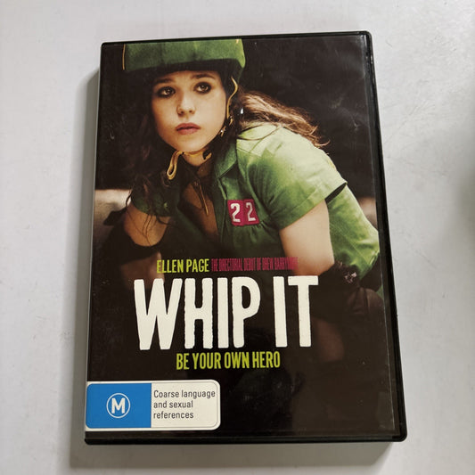 Whip It (DVD, 2009) Ellen Page Region 4