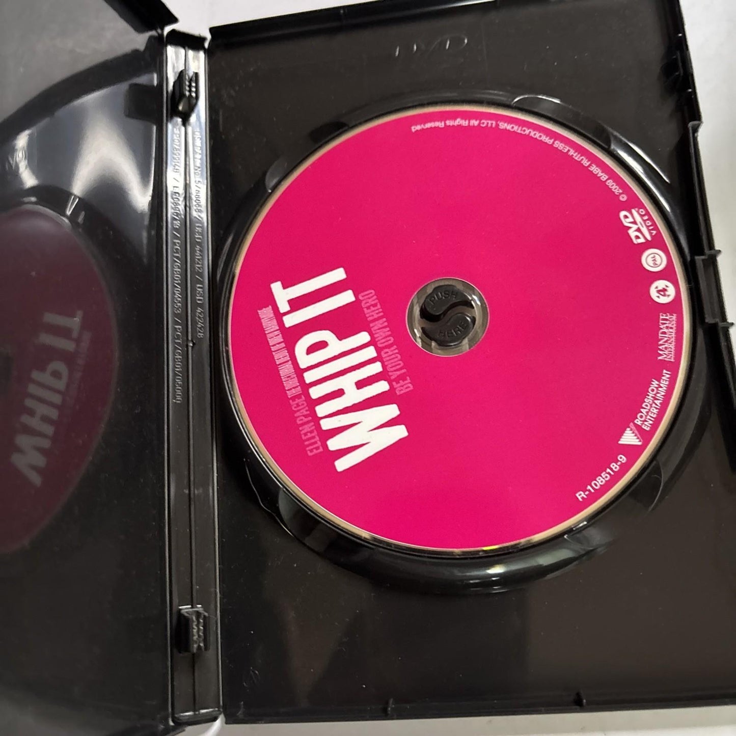 Whip It (DVD, 2009) Ellen Page Region 4