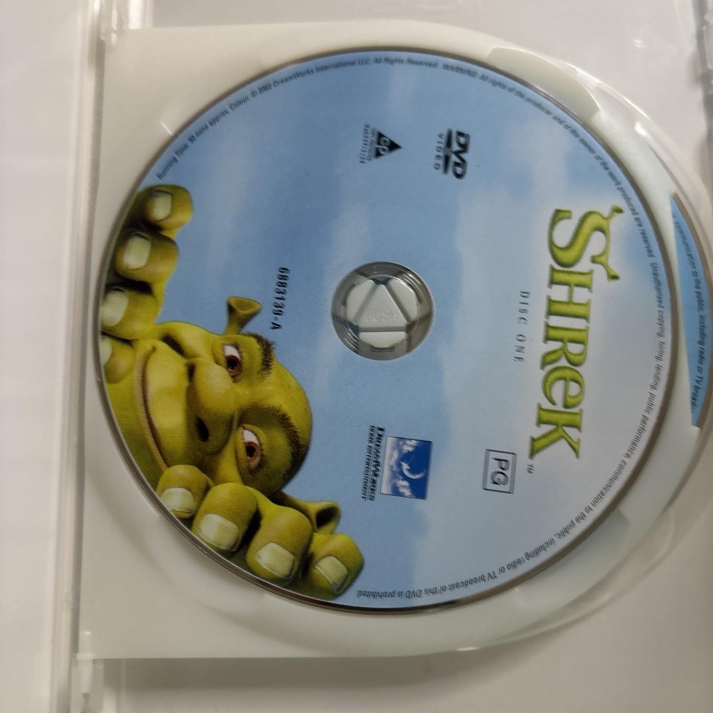 Shrek (DVD, 2001) Mike Myers, Eddie Murphy Region 4,2