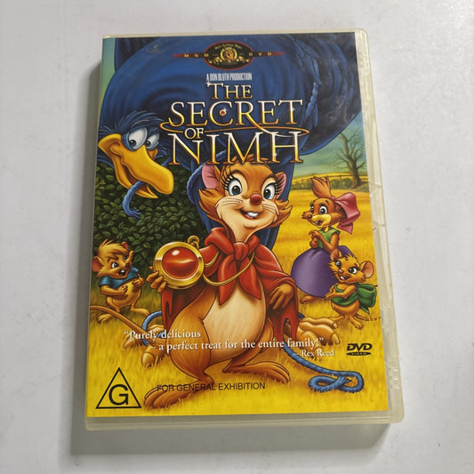 The Secret of NiMH (DVD, 1982)  Region 4