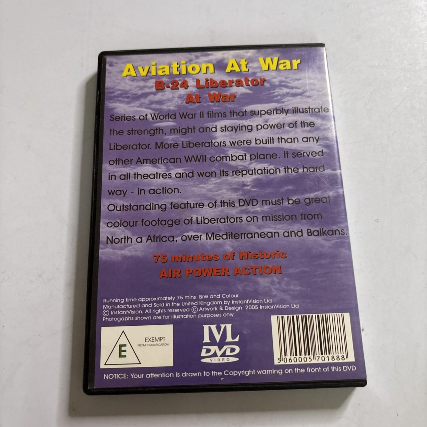 Aviation At War: B-24 Liberator At War (DVD) All Regions