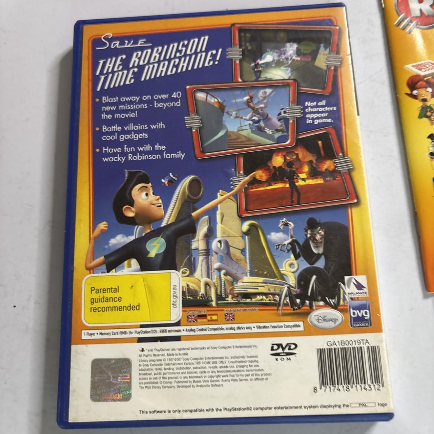 Meet The Robinsons - PS2 PlayStation 2 PAL - With Manual