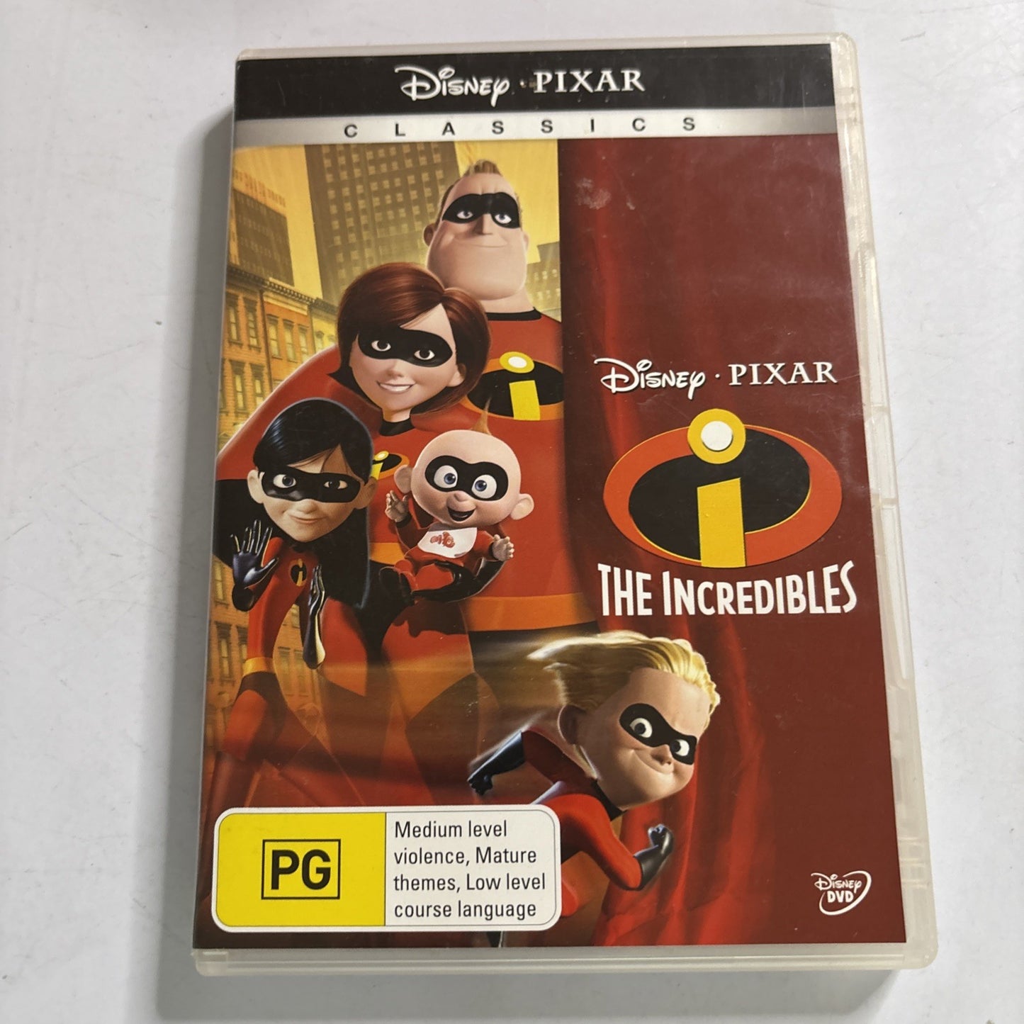 The Incredibles | Pixar Collection (DVD, 2004) Region 4
