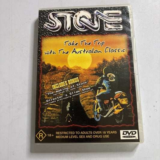 Stone (DVD, 1974) Ken Shorter, Sandy Harbutt Region 4