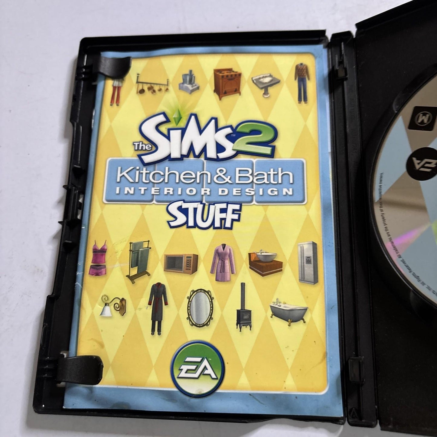 THE SIMS 2 Kitchen & Bath Interior Design Stuff Expansion Pack PC CD ROM