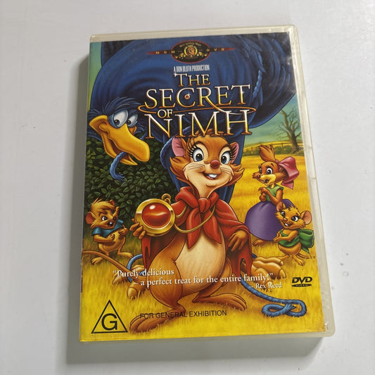 The Secret of NiMH (DVD, 1982) Region 4