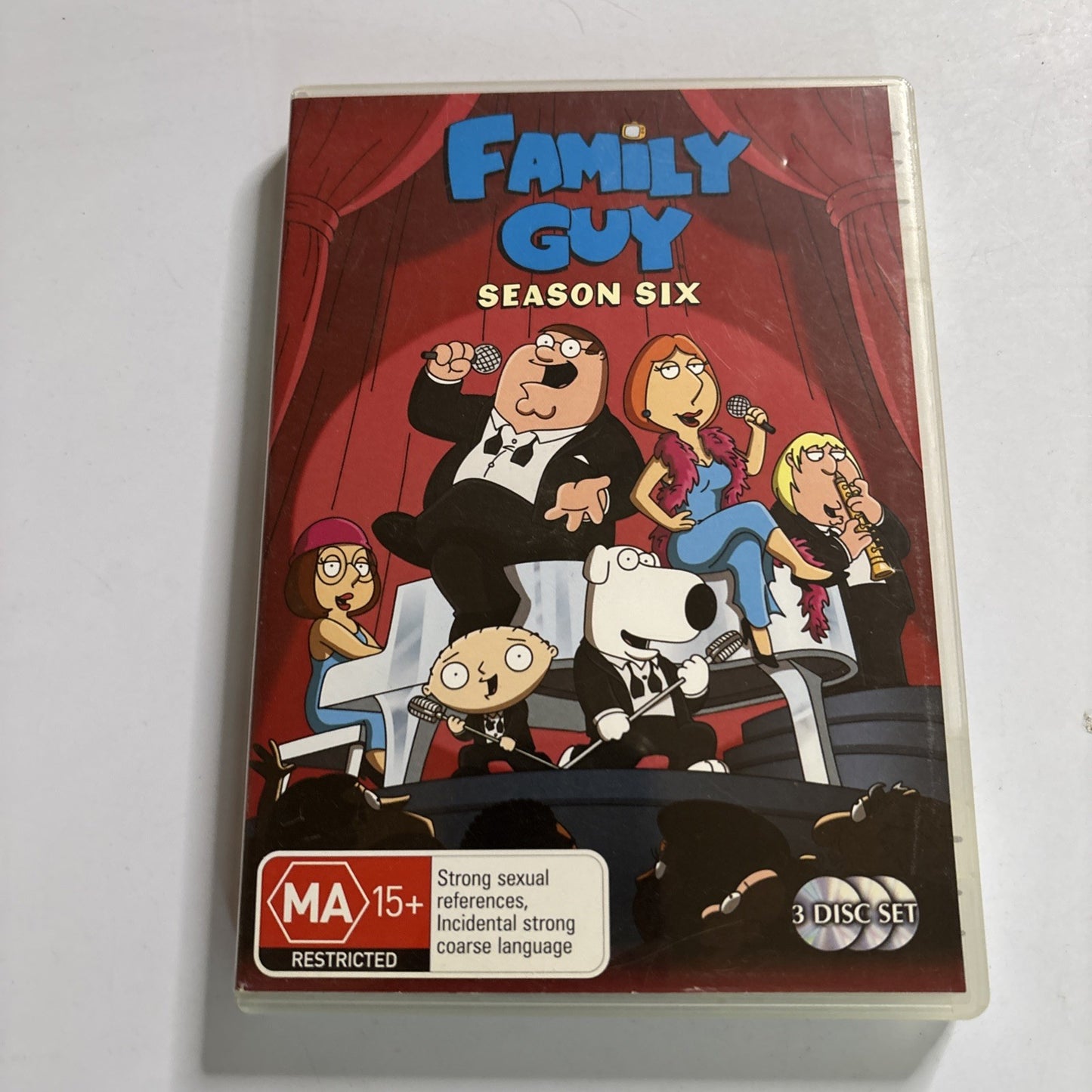 Family Guy : Season 6 (DVD, 2007) Region 4