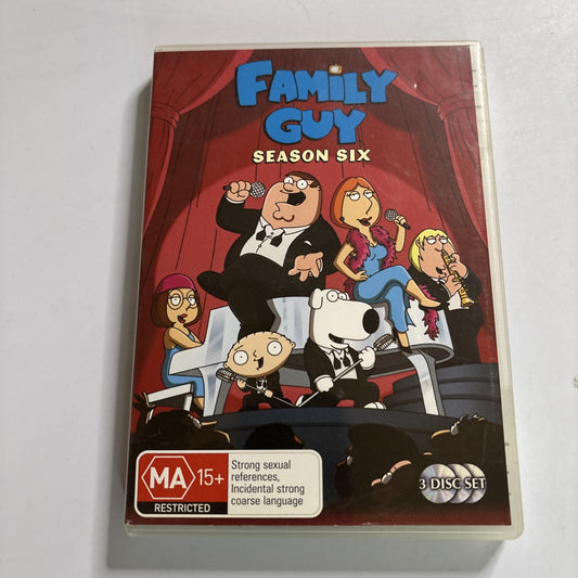 Family Guy : Season 6 (DVD, 2007) Region 4