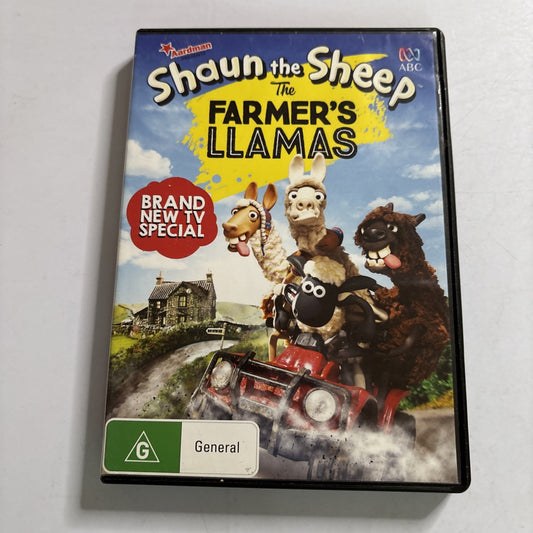 Shaun the Sheep - The Farmer's Llamas (DVD, 2015) Region 4
