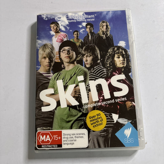 Skins : Series 2 (DVD, 2008) Region 4
