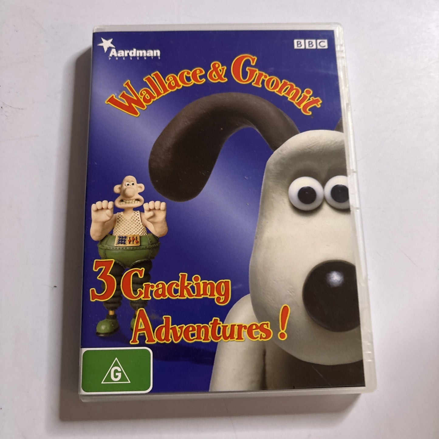 Wallace and Gromit - 3 Cracking Adventures (DVD, 1989) BBC Region 4