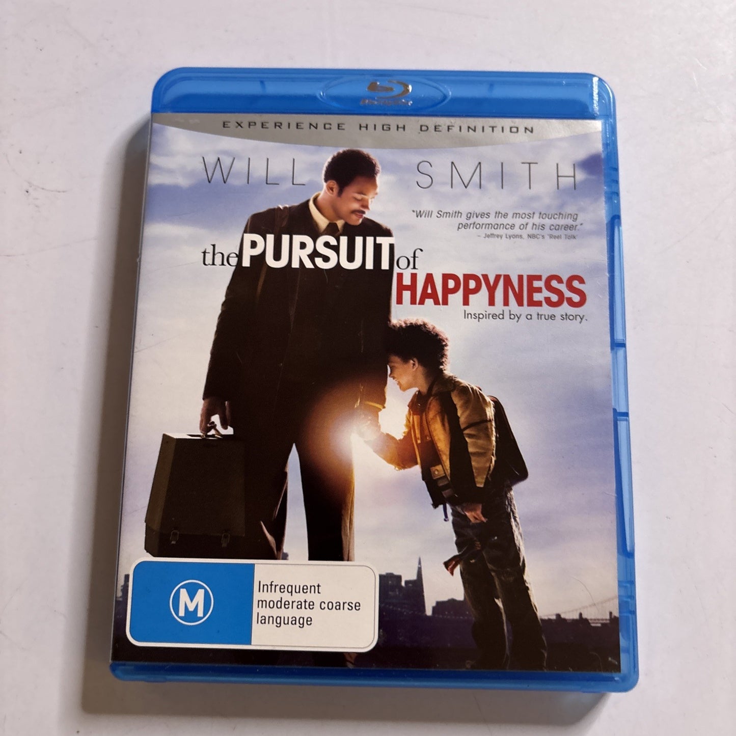 The Pursuit of Happyness (Blu-ray, 2006) Will Smith All Regions