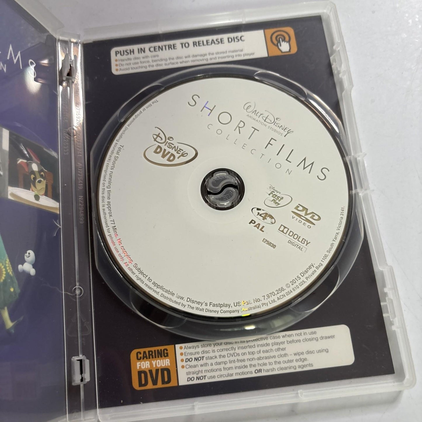 Walt Disney Animation Studios - Short Films Collection (DVD, 2015) Region 4