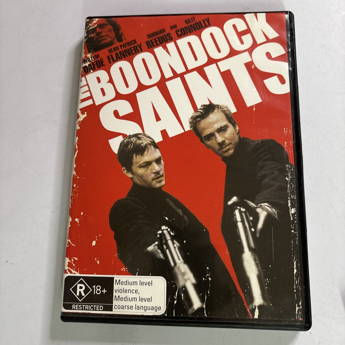 The Boondock Saints (DVD, 1999) Willem Dafoe, Sean Patrick Flannery Region 4