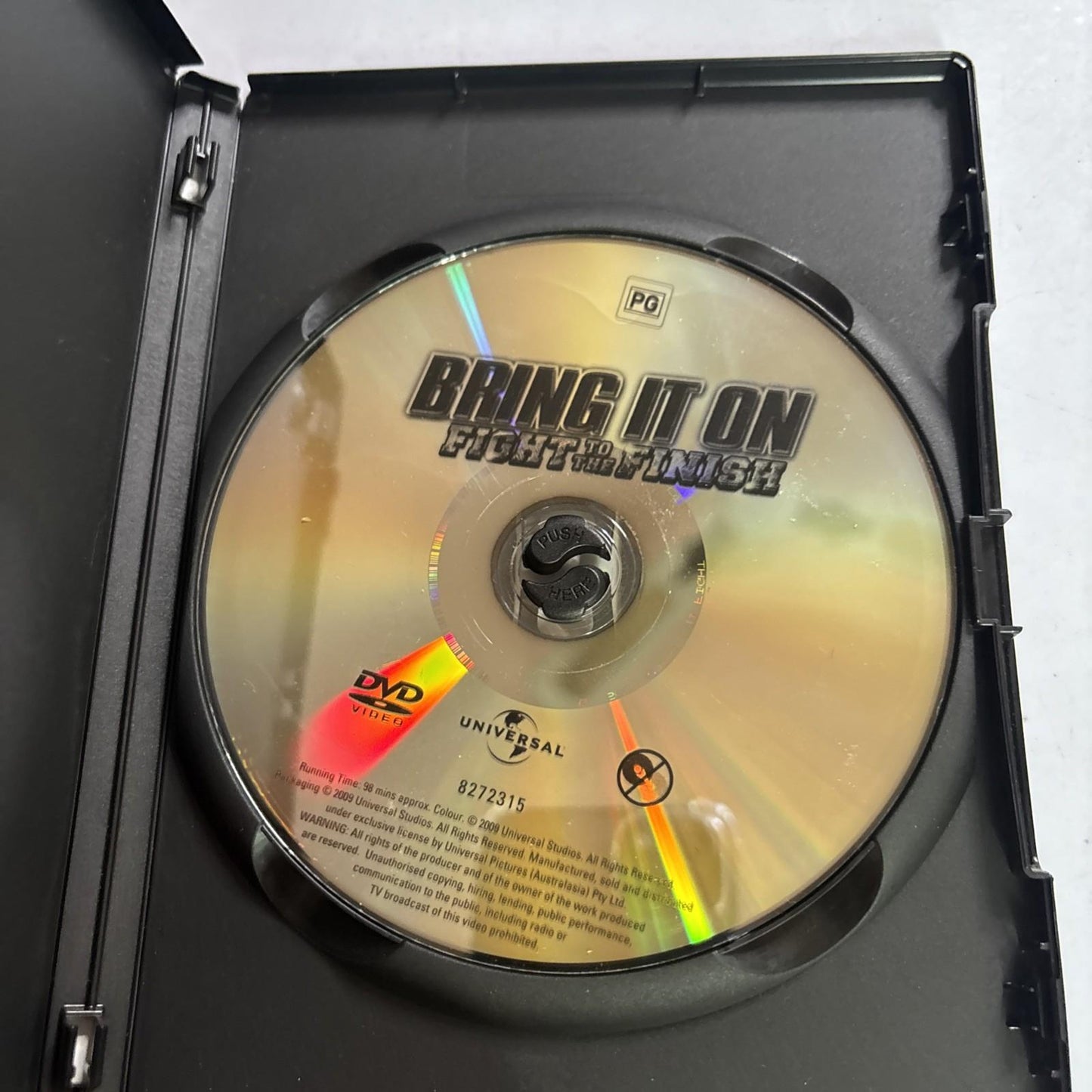 Bring It On - Fight to the Finish (DVD, 2009) Christina Milian Region 4,2