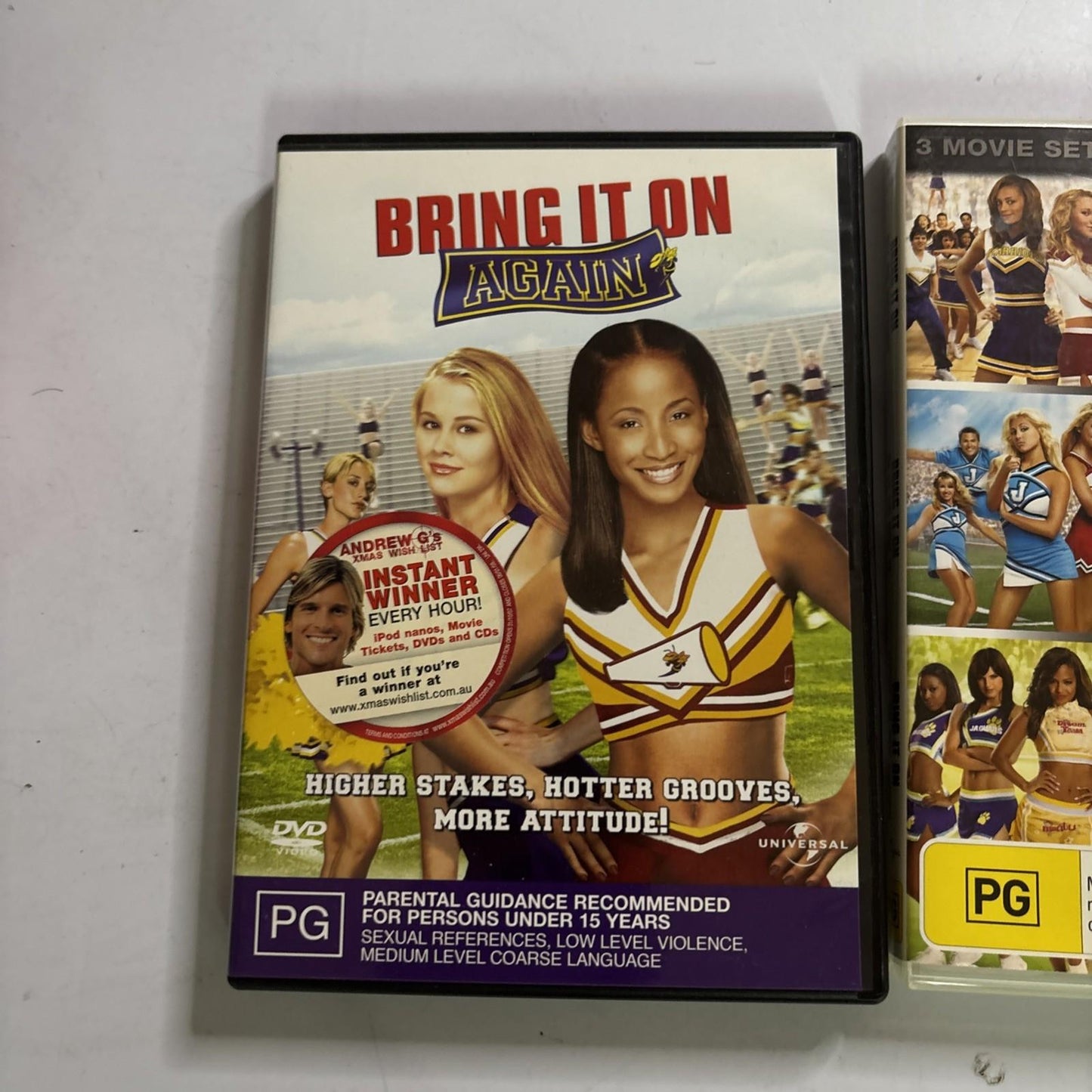 Bring It on: Again, All Or Nothing, In It To Win It, Right To The Finish DVD