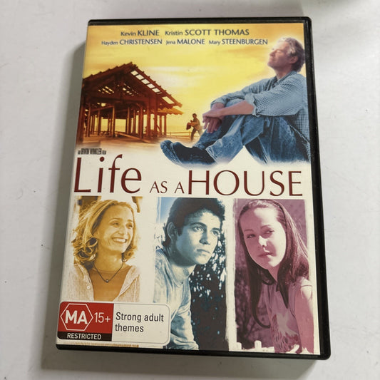 Life As a House (DVD, 2002) Kevin Kline, Kristin Scott Thomas Region 4