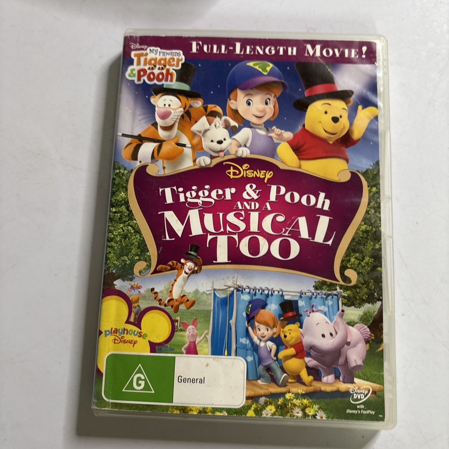 My Friends Tigger & Pooh - Tigger, Pooh and a Musical Too (DVD, 2007) Region 4