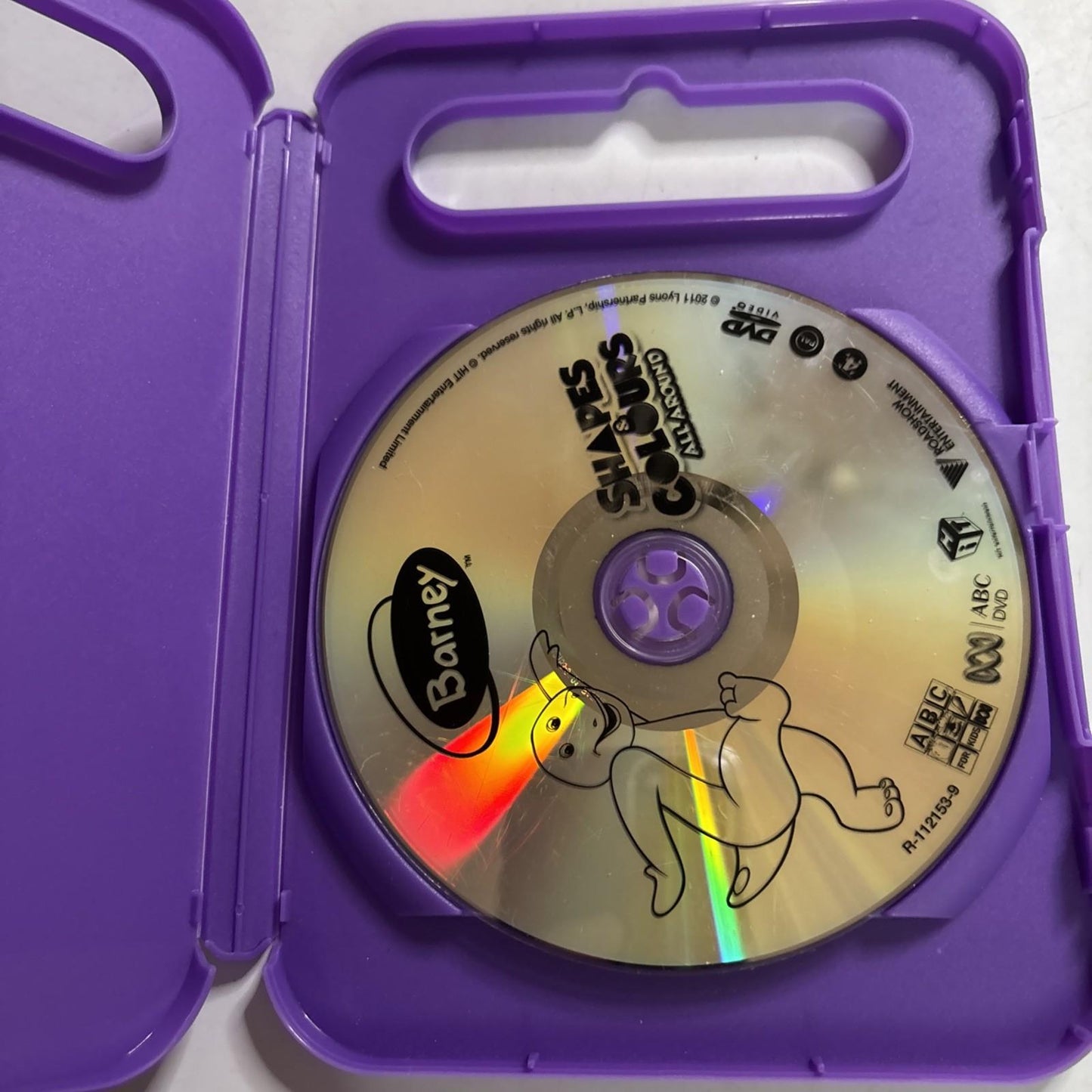 Barney - Shapes and Colours All Around (DVD, 2011) Region 4