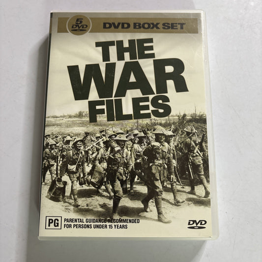 The War Files - Complete Set (DVD, 5-Disc) All Regions