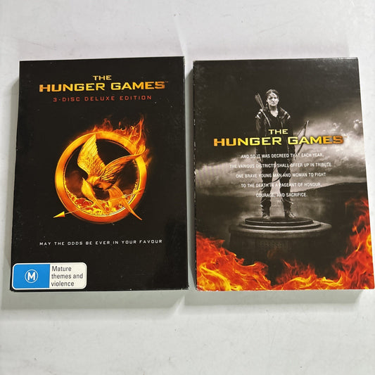 The Hunger Games (Deluxe Edition, DVD, 2011) Jennifer Lawrence Region 4