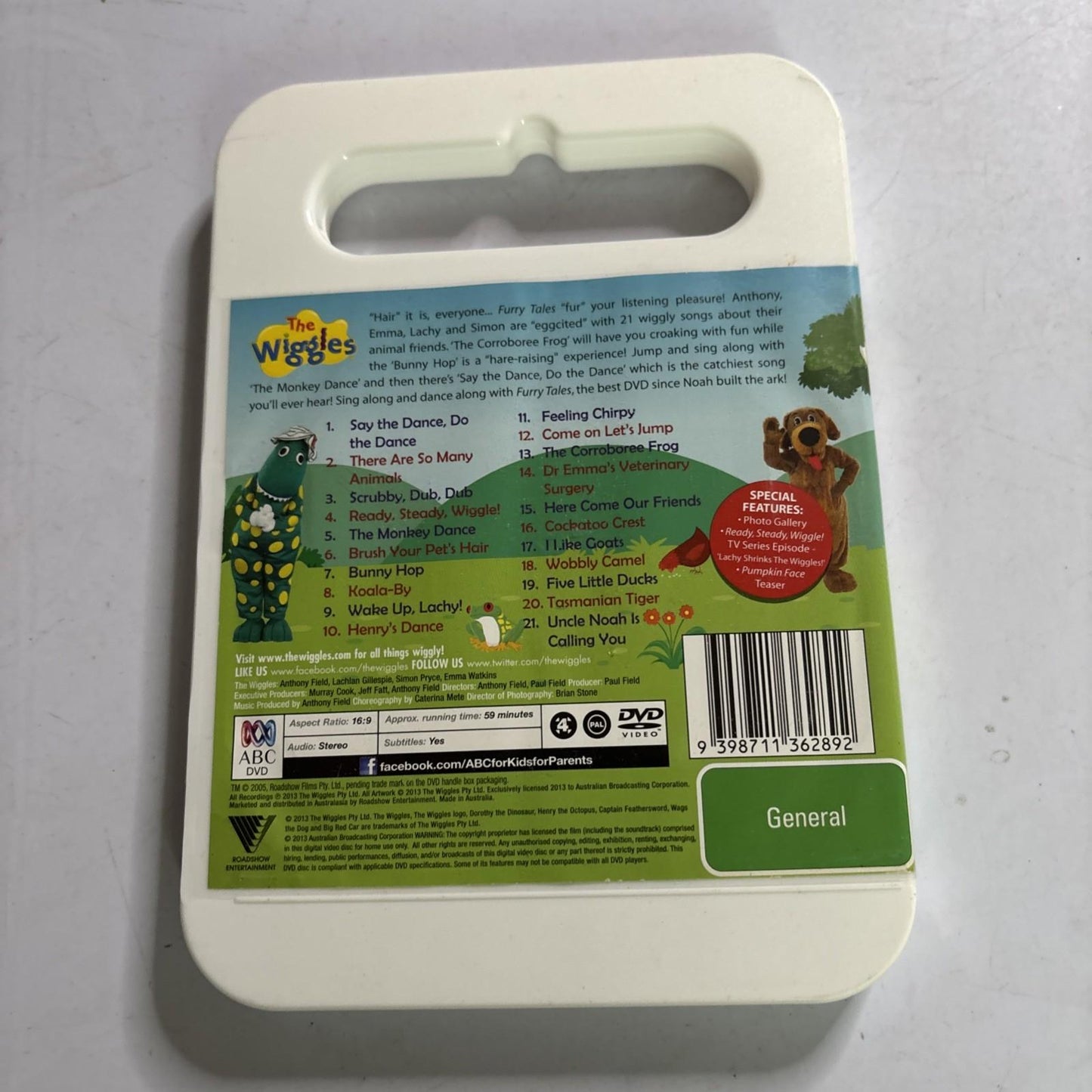 The Wiggles - Furry Tales (DVD, 2013) Region 4