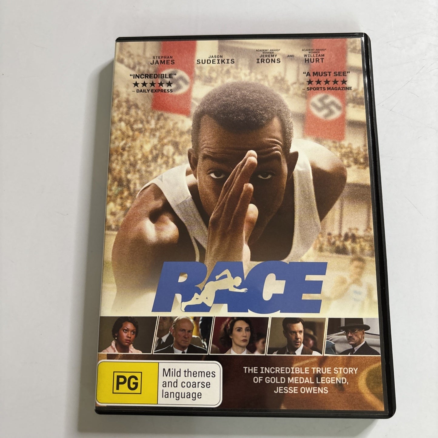 Race (DVD, 2016) Stephan Jones, Jason Sudeikis Region 4 NEW