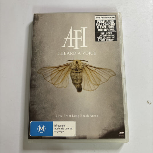 AFI - I Heard a Voice (DVD, 2006) All Regions