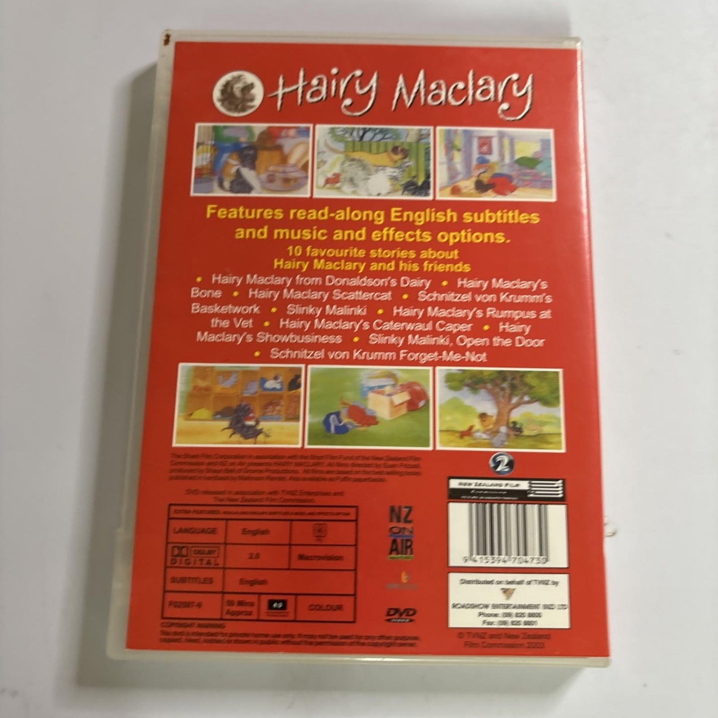 Hairy Maclary (DVD, 2003) Region 4