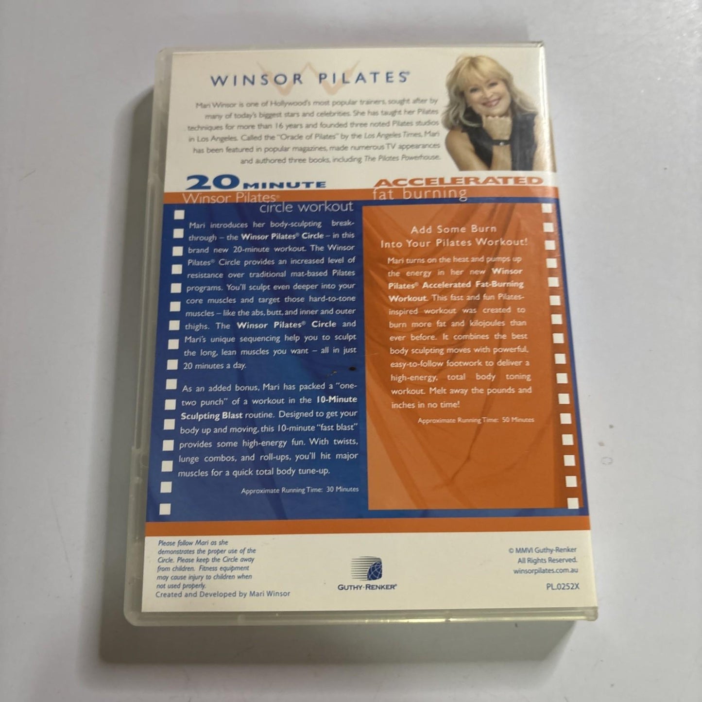 Winsor Pilates - Sculpt Your Body Slim (DVD) All Regions