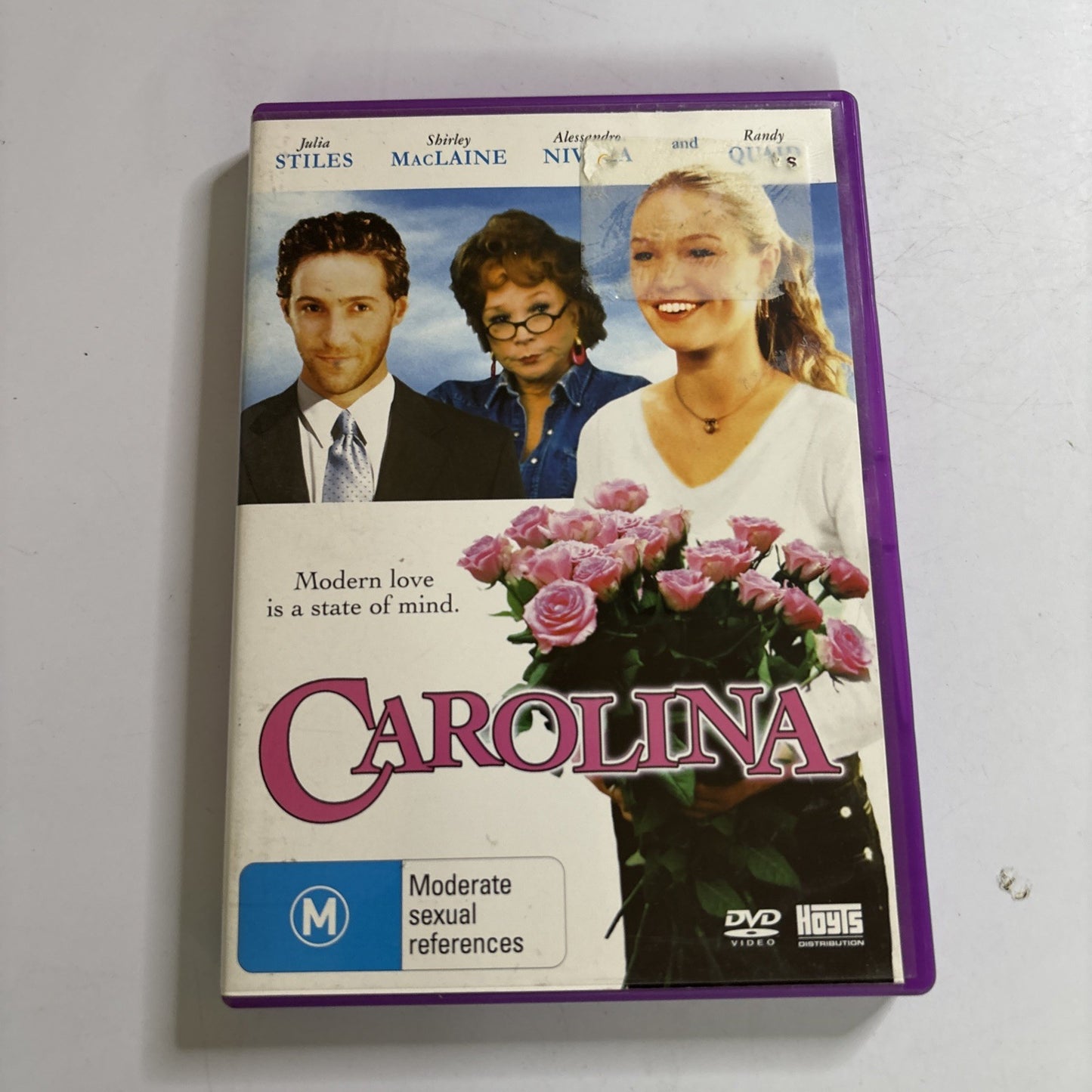 Carolina (DVD, 2003) Julia Stiles, Shirley MacLaine Region 4