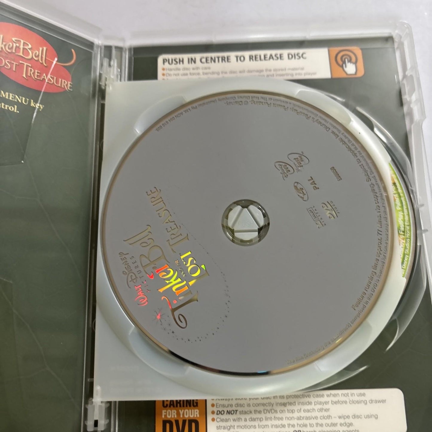 Tinker Bell / Tinker Bell and the Lost Treasure (DVD, 2008) Region 4