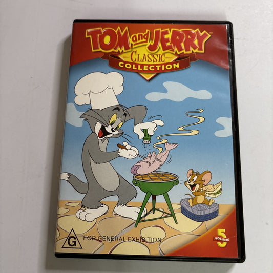 Tom and Jerry Classic Collection : Vol 5 (DVD, 2004) Region 4