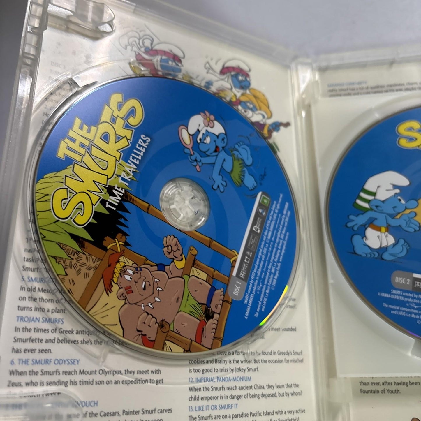 Smurfs: the Time Travellers (DVD, 1981, 3-Disc) Region 4