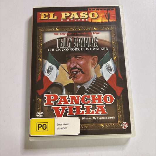 Pancho Villa (DVD, 1972) Telly Savalas, Chuck Connors, All Regions NEW