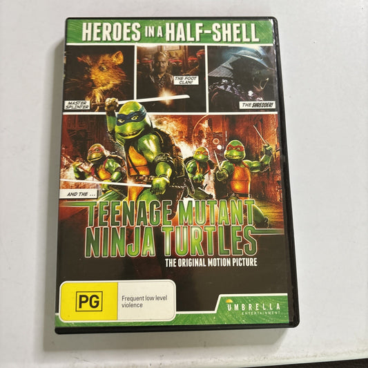 Teenage Mutant Ninja Turtles - The Movie (DVD, 1989) All Regions NEW