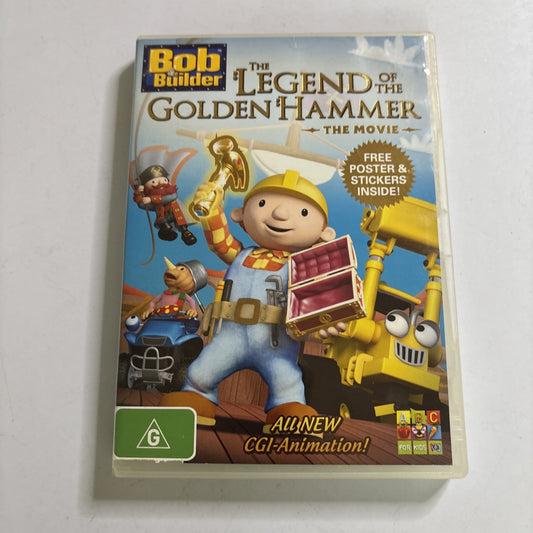Bob the Builder - The Legend of the Golden Hammer (DVD, 2009) Region 4