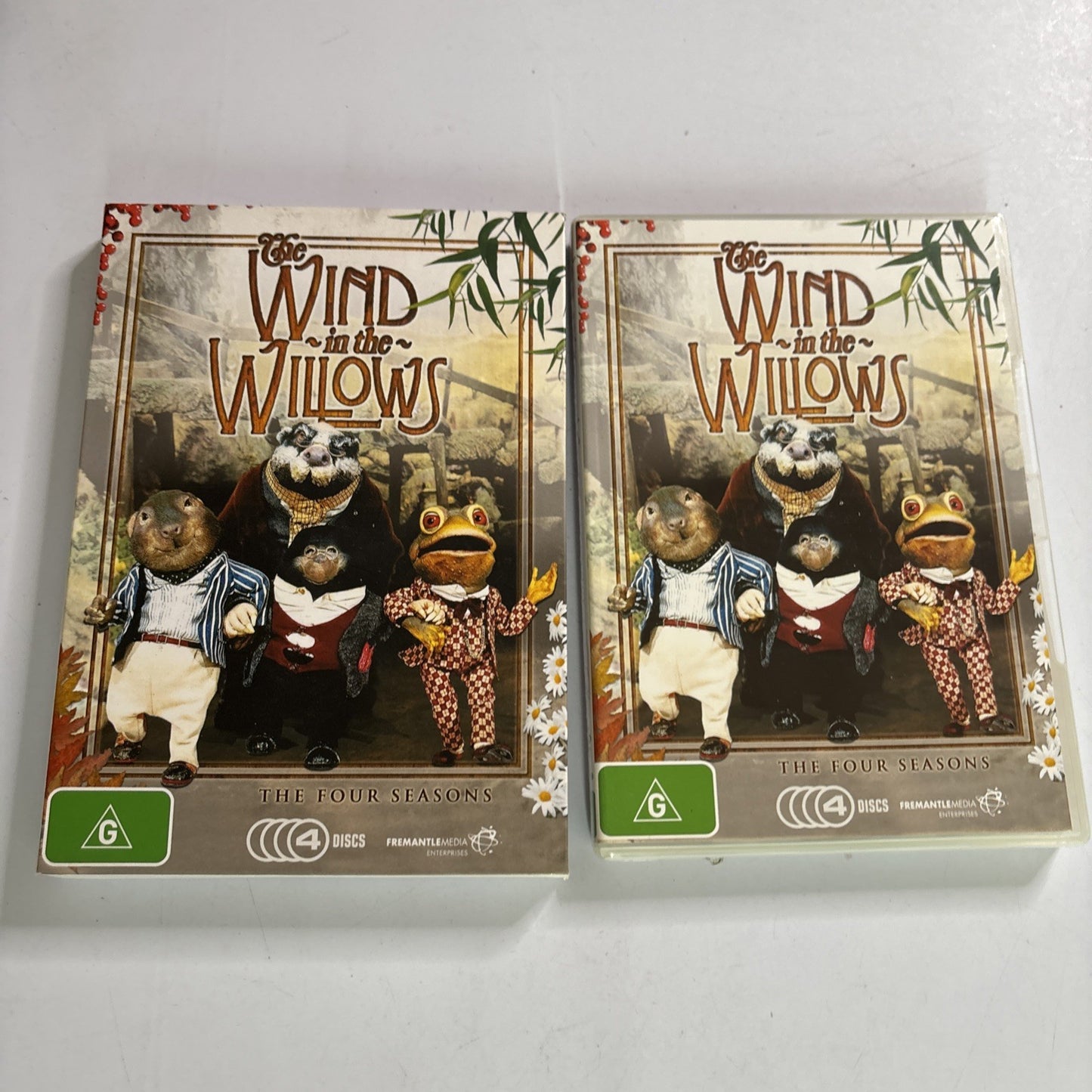 The Wind in the Willows - The Four Seasons (DVD, 1986, 4-Disc) All Regions