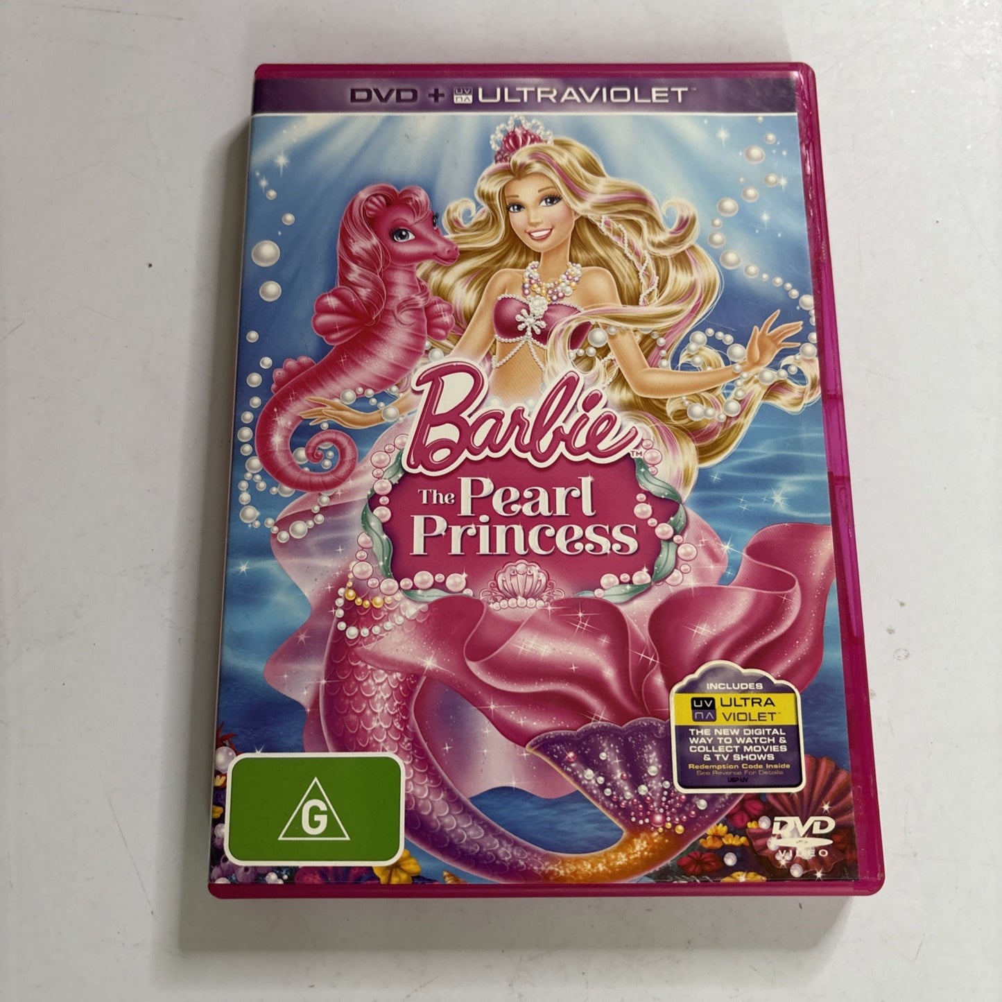 Barbie - The Pearl Princess (DVD, 2013) Region 4,2