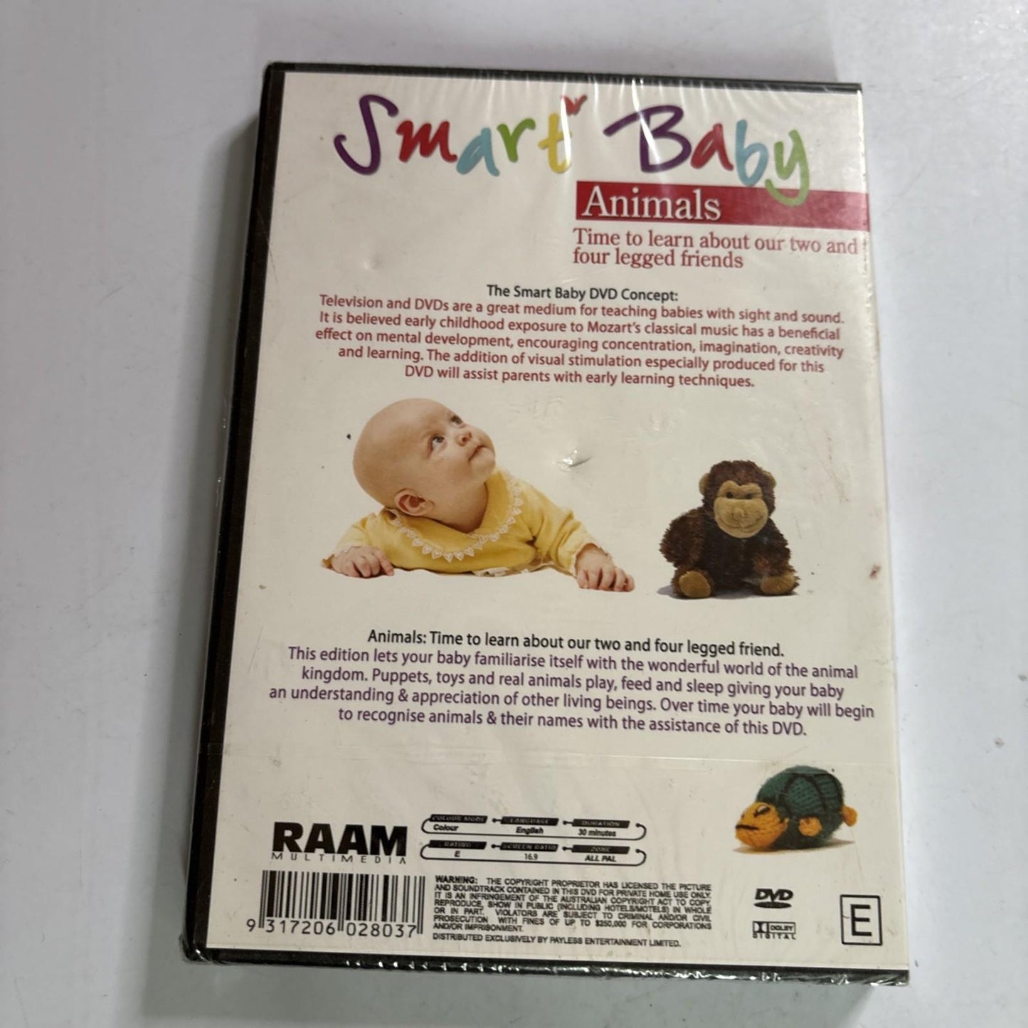 Smart Baby - Animals - Educational DVD All Regions