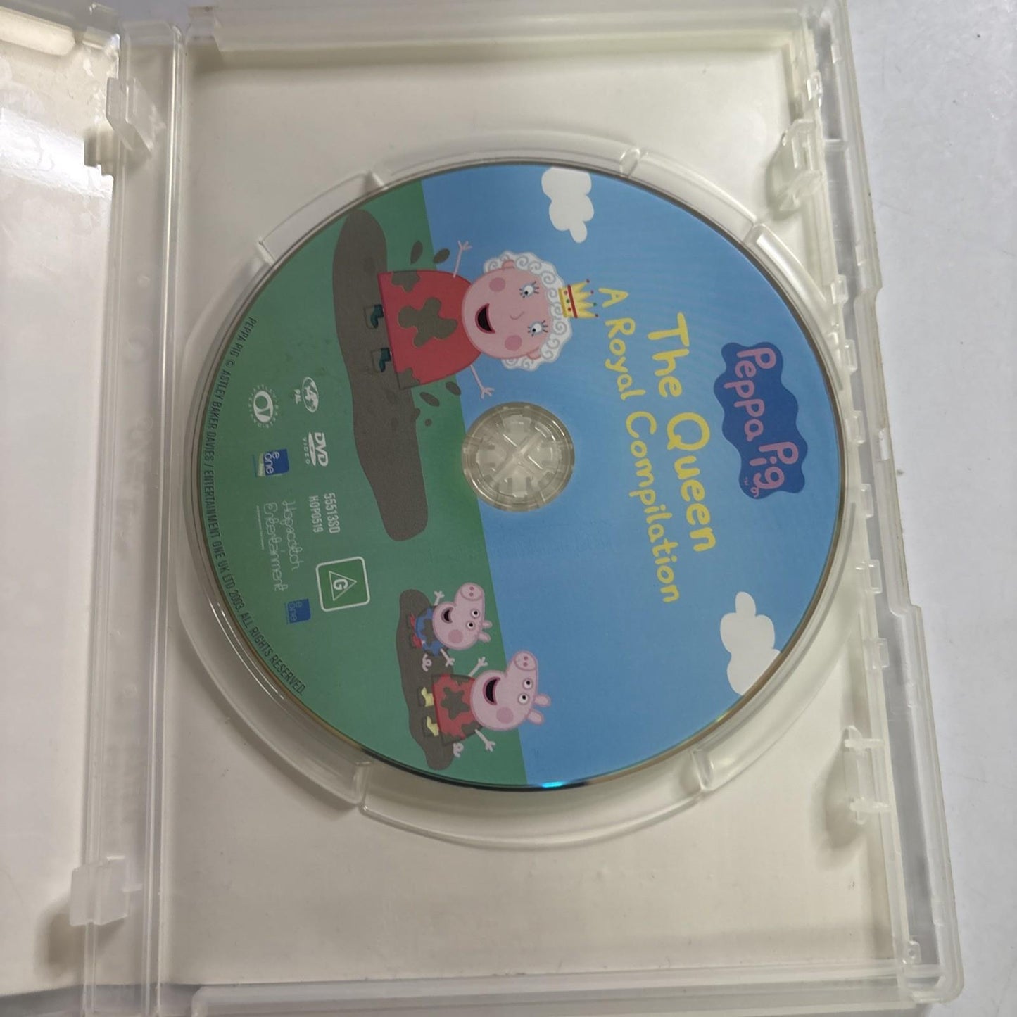 Peppa Pig - The Queen - A Royal Compilation (DVD, 2011) Region 4