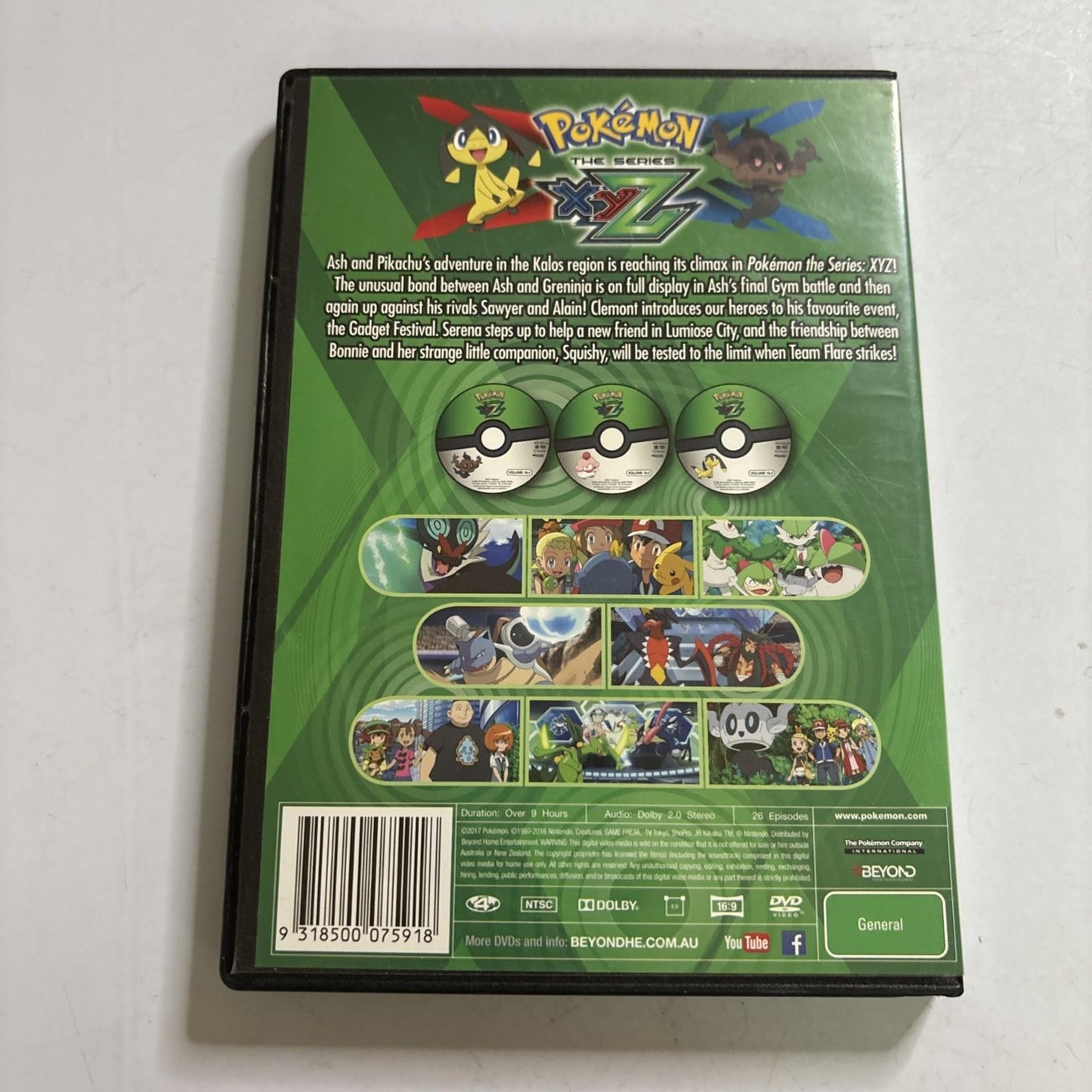 Pokemon the Series - XYZ : Collection 2 (DVD, 2015) Region 4