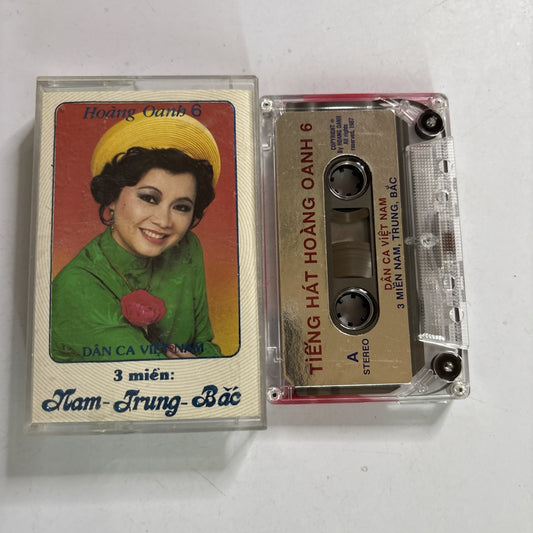 Hoang Oanh 6 - 3 Mien: Nam Trung Bac (Cassette Tape)