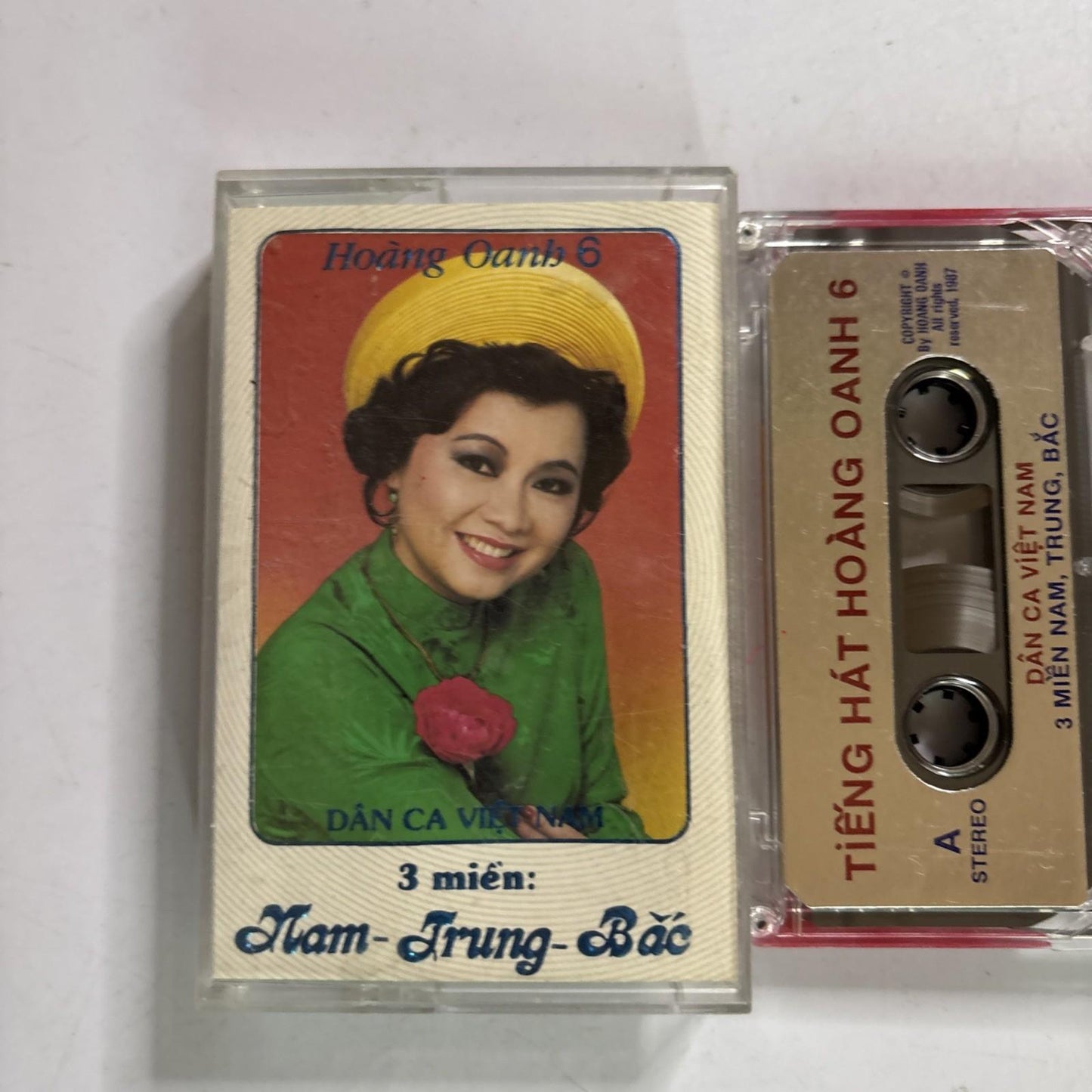 Hoang Oanh 6 - 3 Mien: Nam Trung Bac (Cassette Tape)