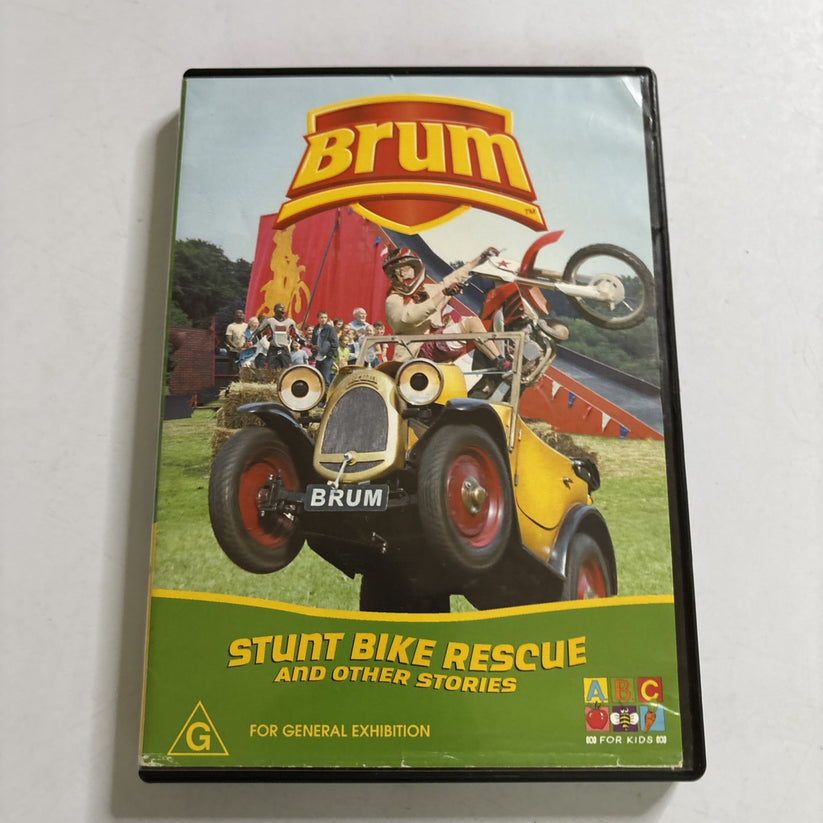 Brum - Stunt Bike Rescue (DVD, 1992) Region 4 – Retro Unit