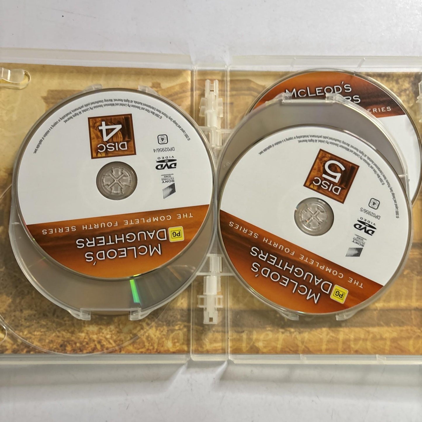 Mcleod's Daughters : Season 4 (DVD, 2004) Region 4