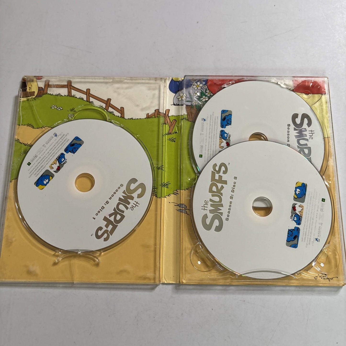 The Smurf - Season 2 (DVD, 3-Disc) Region 4 *No Cover*