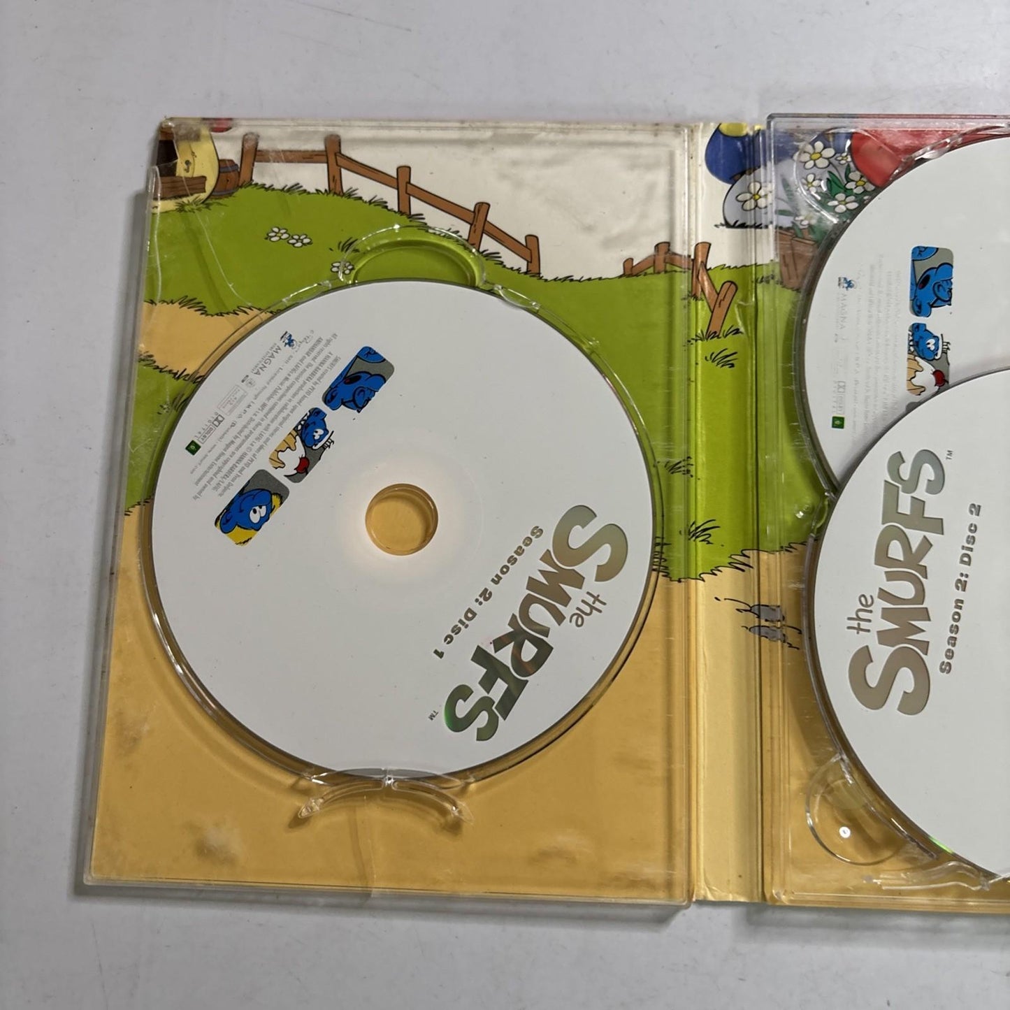 The Smurf - Season 2 (DVD, 3-Disc) Region 4 *No Cover*